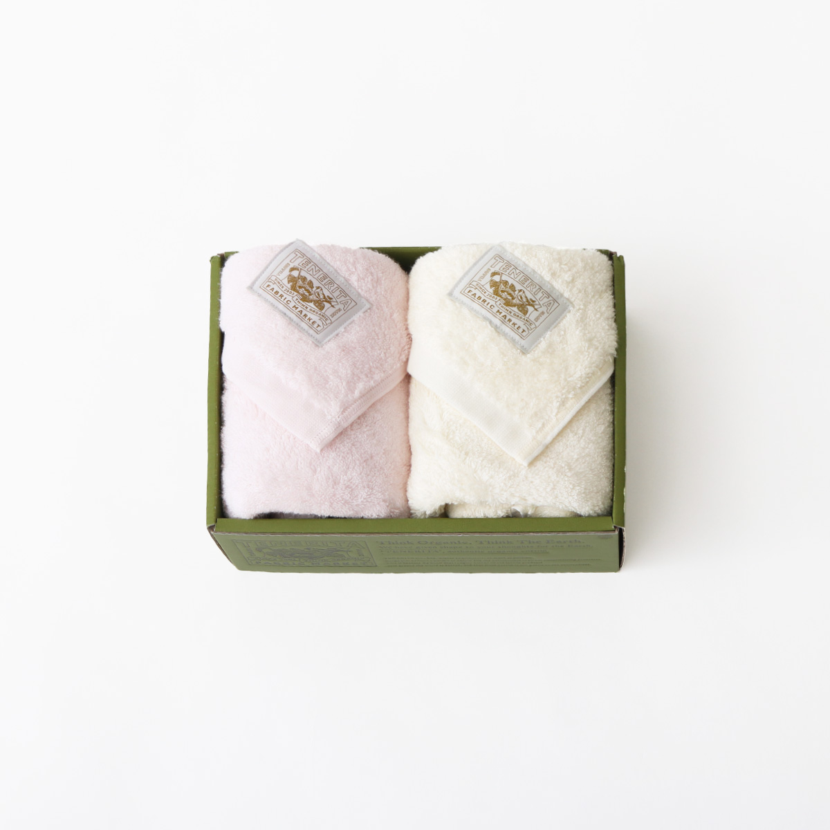 サクラセット(フェイスタオル ベビーピンク・生成)