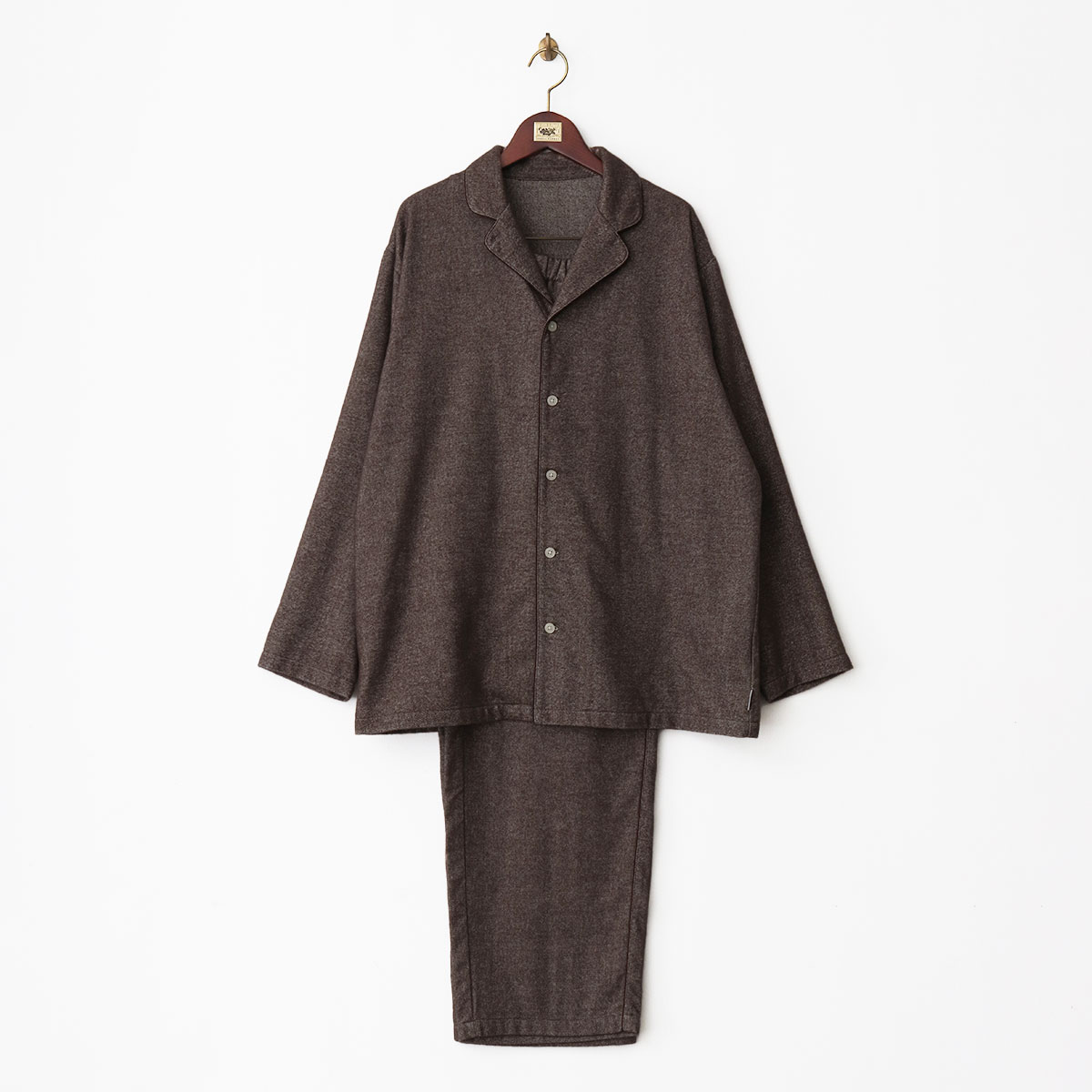 ダブルフェイスフランネルパジャマ