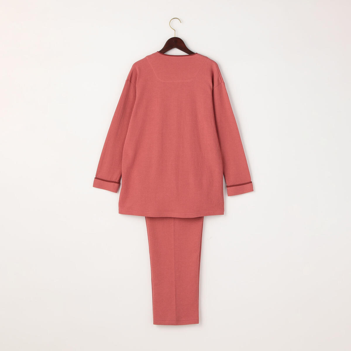 天竺wガーゼレディースパジャマ 38 M チャコールグレー ルームウェア パジャマ オーガニックコットンタオル ギフトのテネリータ公式通販