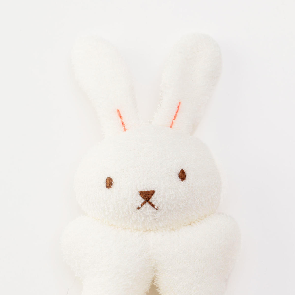 リングラトルうさぎ Free ホワイト ベビー オーガニックコットンタオル ギフトのテネリータ公式通販