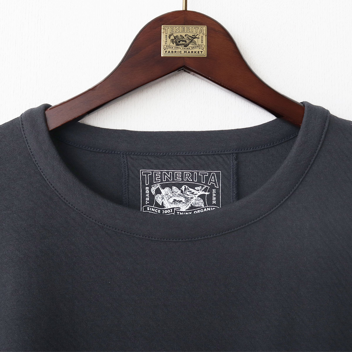 天竺Ｗガーゼ　メンズ　ハーフ袖プルオーバー　ポケット付き ネイビー FREE