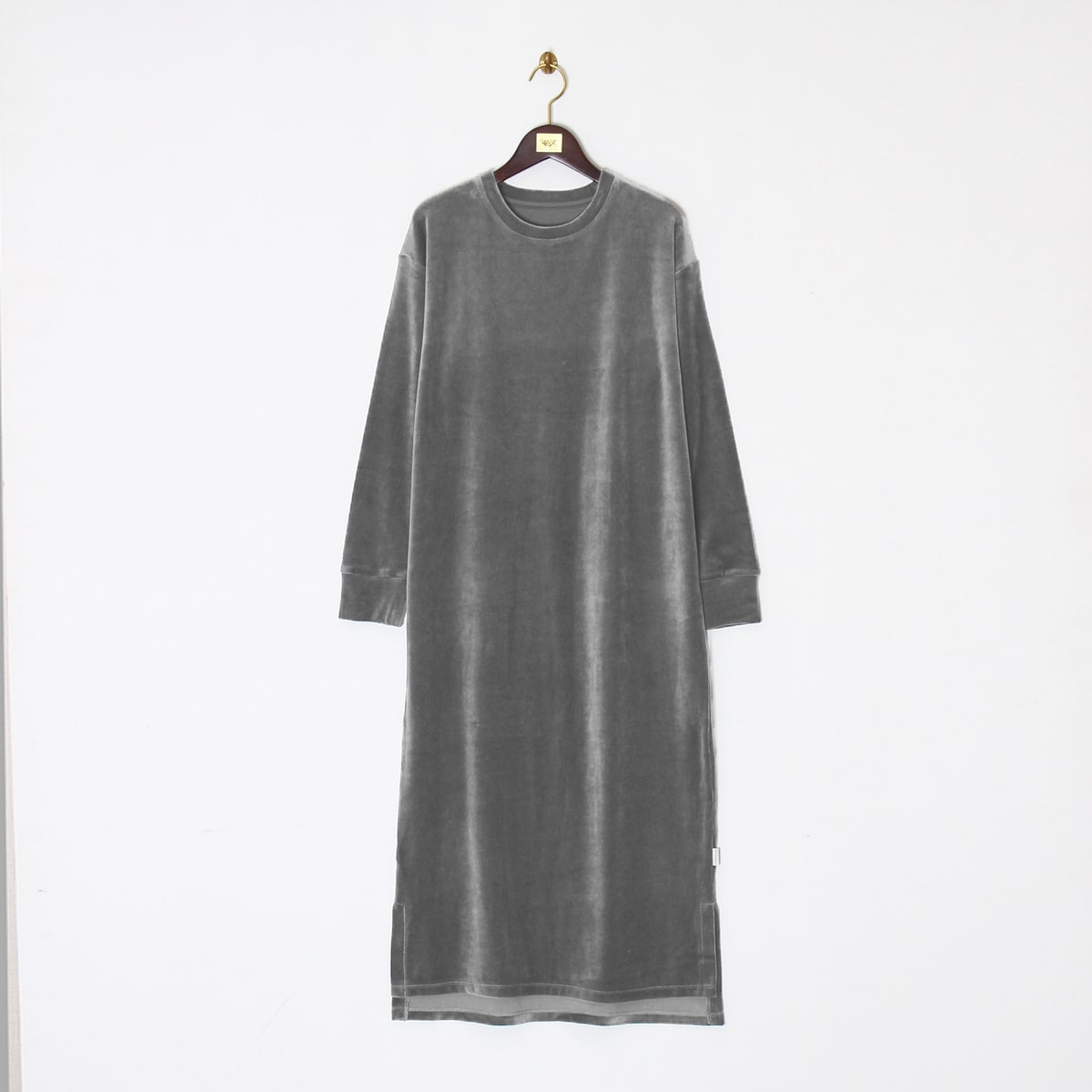 オーガニックコットンベロア レディースｏｐ Free チャコールグレー ルームウェア パジャマ オーガニックコットン タオル ギフトのテネリータ公式通販