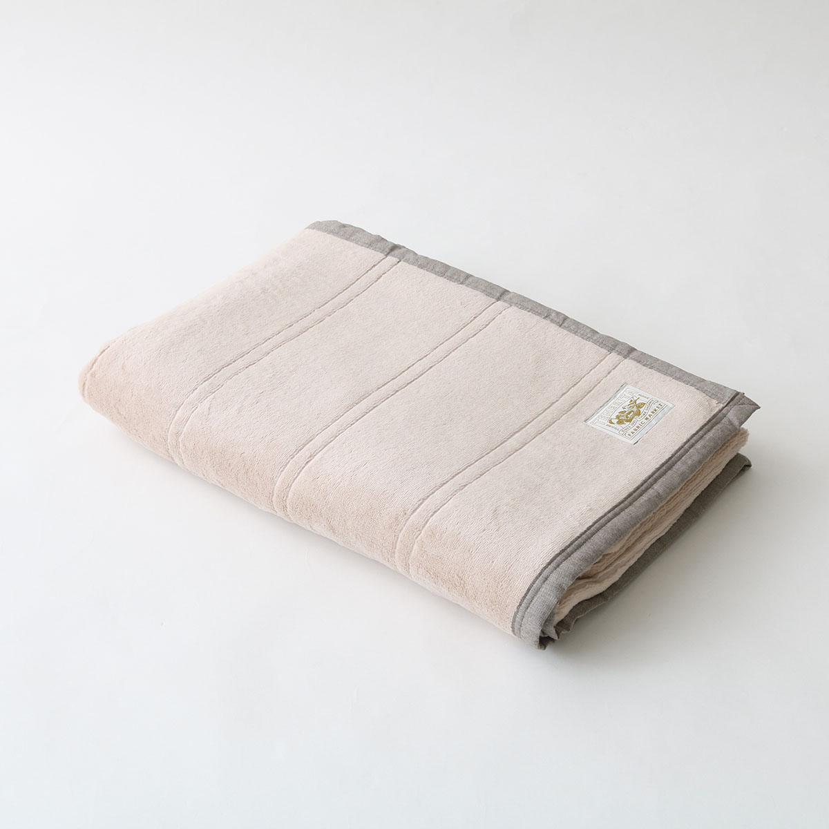 コットンダブルカットボーダーシングルケット