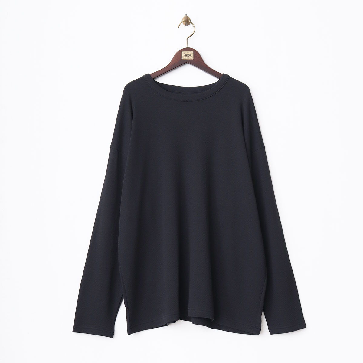 天竺Ｗガーゼ　長袖プルオーバー