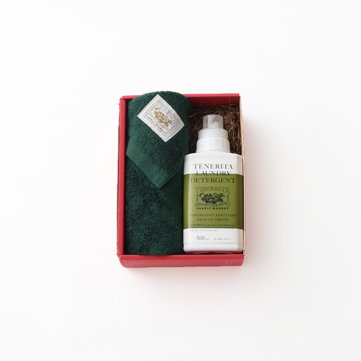 【11月1日発売】クリスマスセット(フェイスタオルグリーン・LAUNDRY DETERGENT)