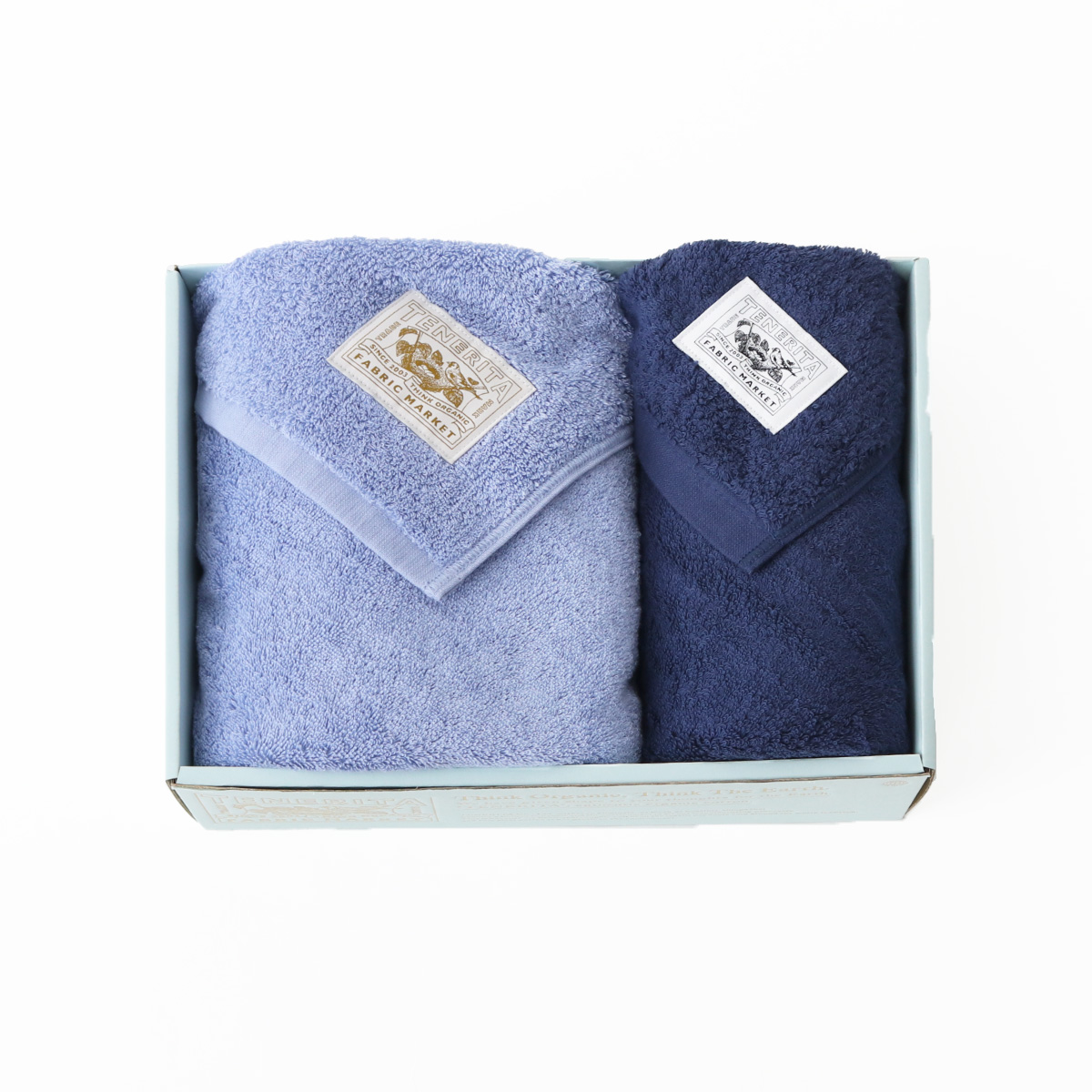 そらいろセット（バスタオルショート・フェイスタオル）